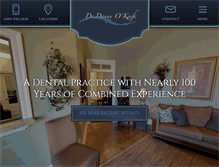 Tablet Screenshot of drdannyokeefe.com